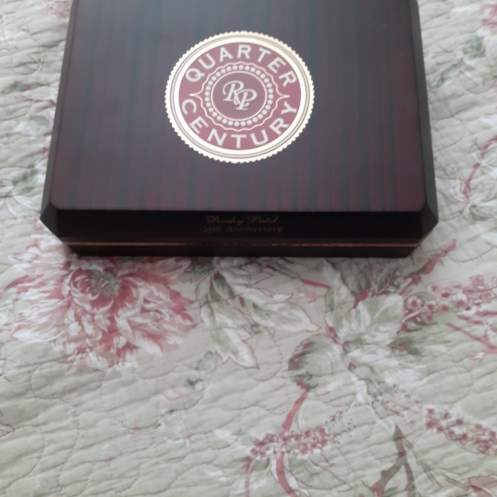 Rocky Patel 25th Anniversary empty cigar box